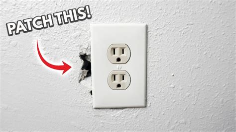 broken electrical box in wall|repair broken electrical outlet box.